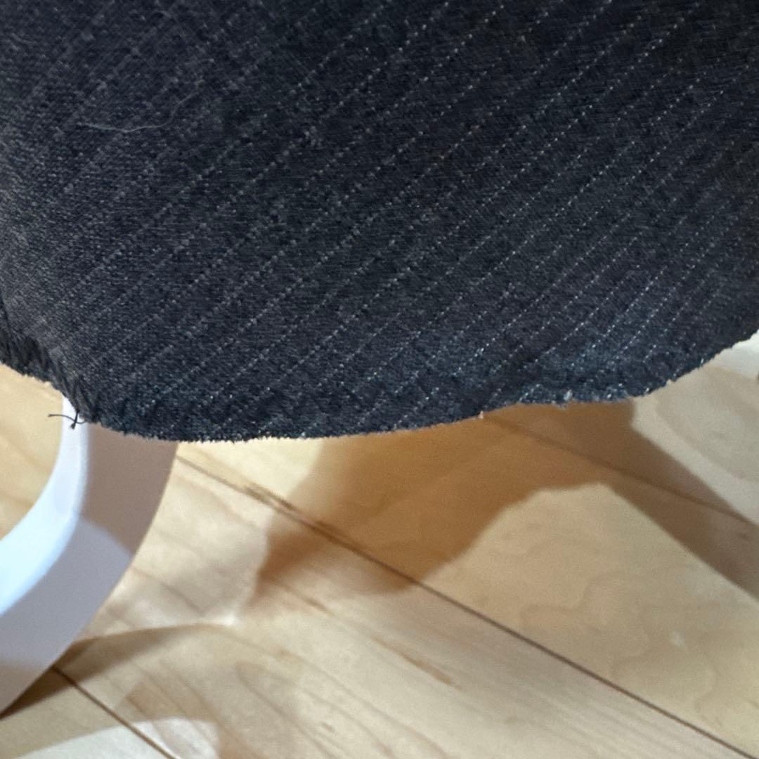 美品 90年代Yohji Yamamoto グレー ストライプ タイトスカート