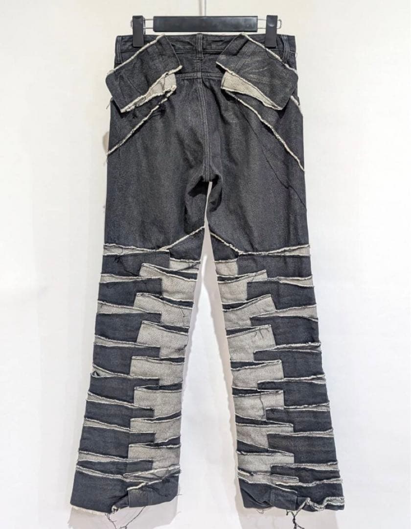issey miyake 02aw ロールテープ　naoki 再構築 パンツ