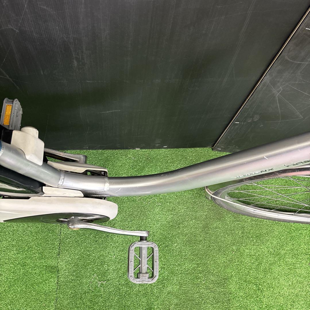 電動自転車 Panasonic Lithium vivi NX シルバー　63★