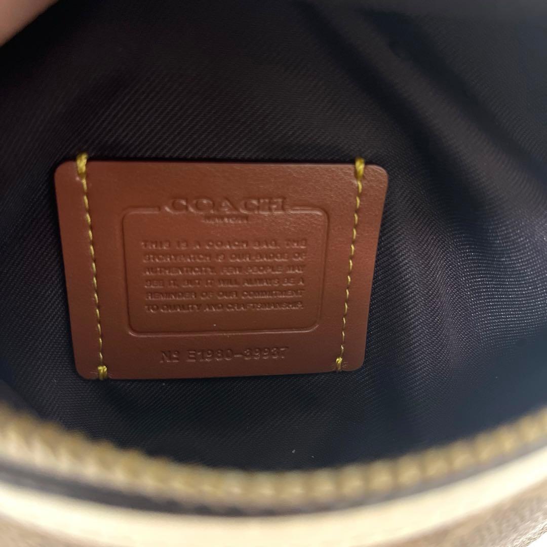 ★美品★COACH ボディーバッグ　シグネチャーキャンバス　39937