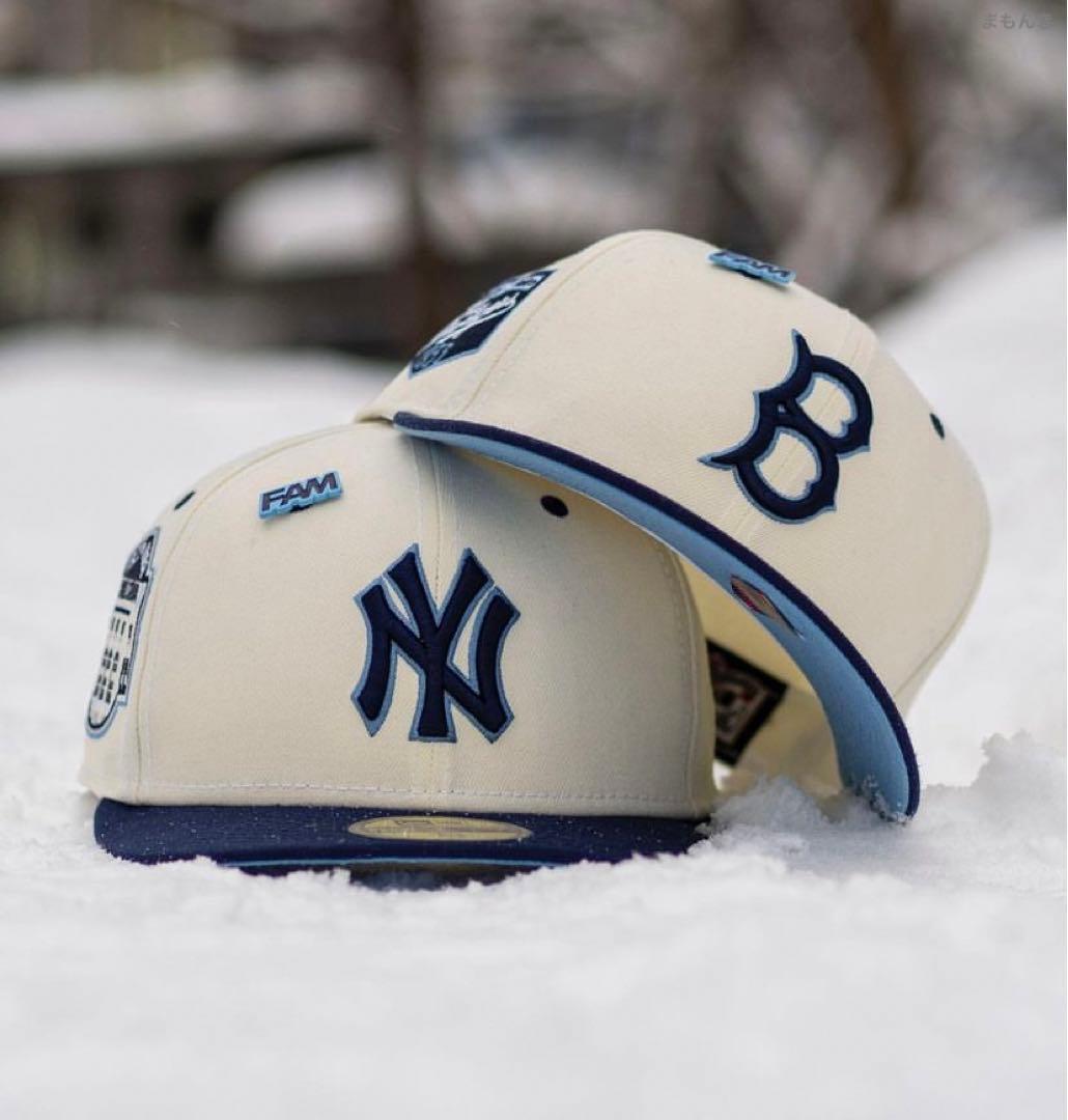 ★新品★ NEWERA NY ヤンキース 2トーン　キャップ 7 1/2