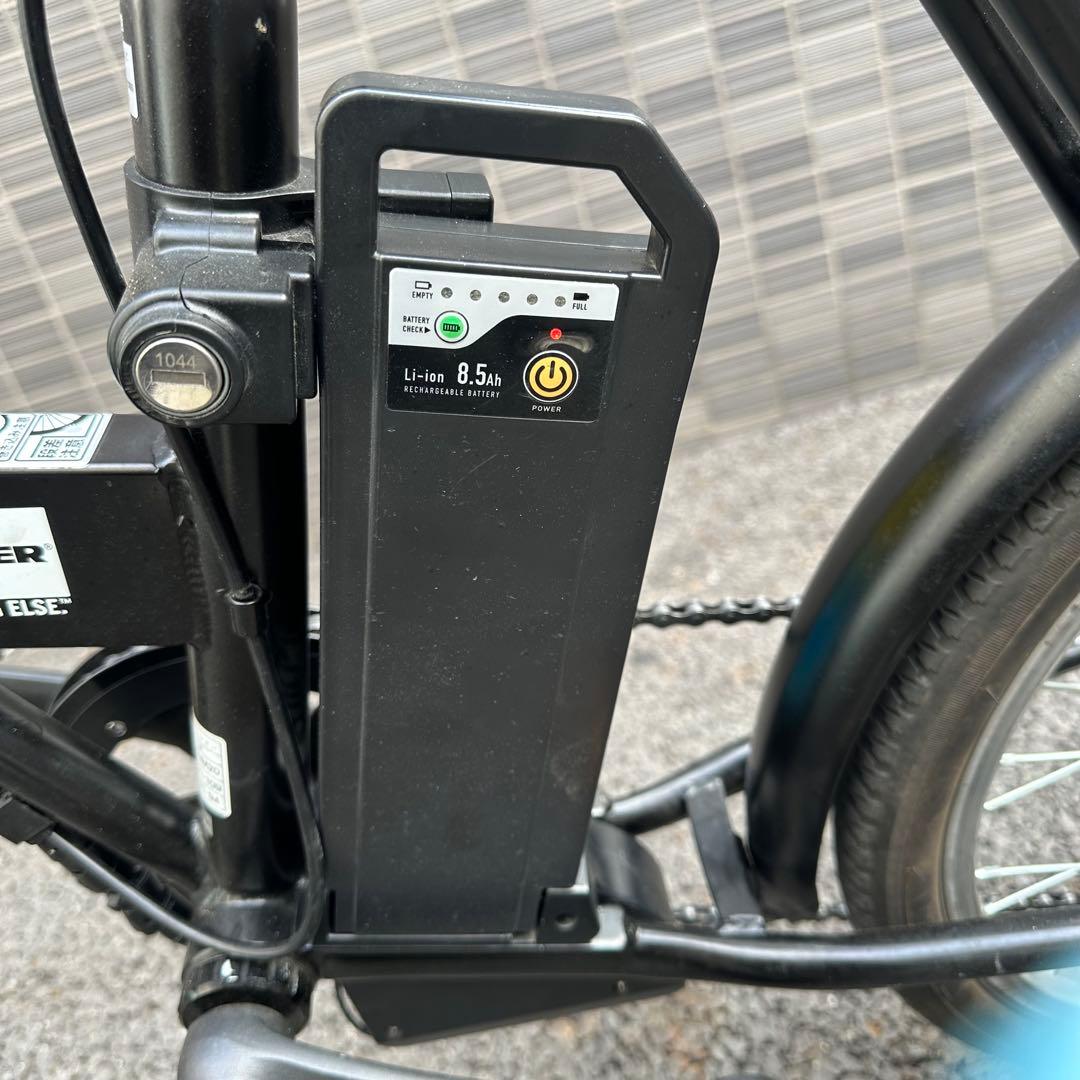 最終価格HUMMER 電動アシスト自転車 ブラック 前カゴ付き　モーター不良