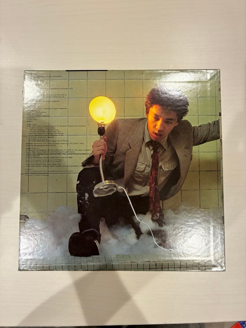【LPレコード】坂本龍一 千のナイフ 帯付