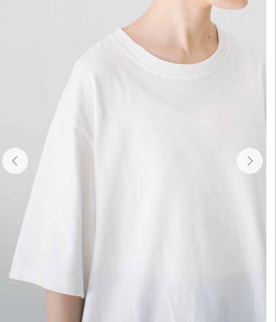 nest Robe UpcycleLino BASIC天竺ビッグT　オフシロ