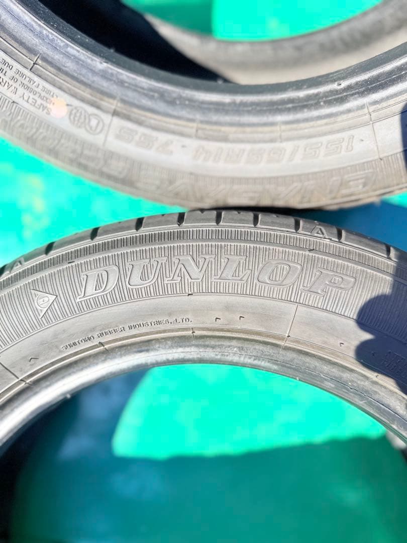 【2022年製】155/65R14 ダンロップ DUNLOP 本/日本製