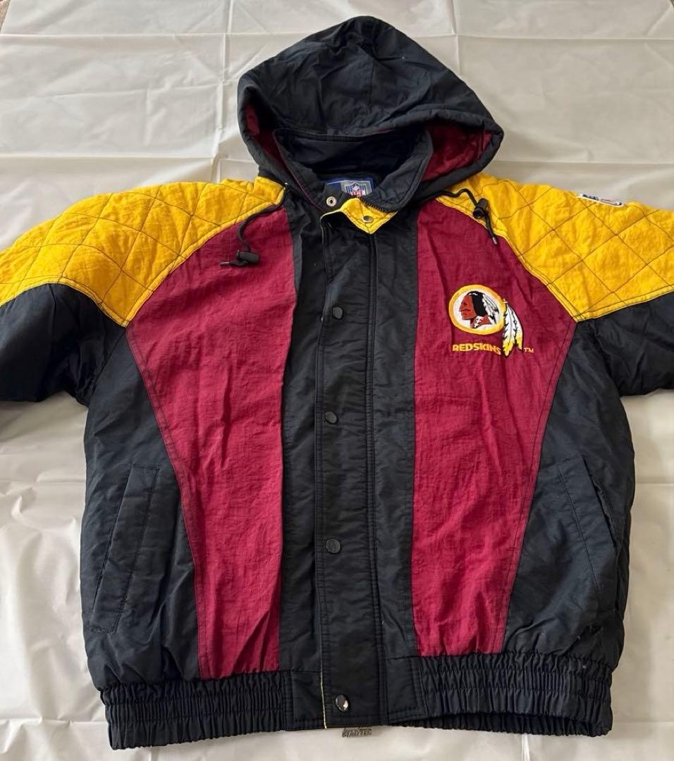NFL レッドスキンズ ナイロン　ジャンパー　ジャケット used