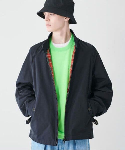 BARACUTA × b-shop 別注G4 WIDE FIT BLACK 42