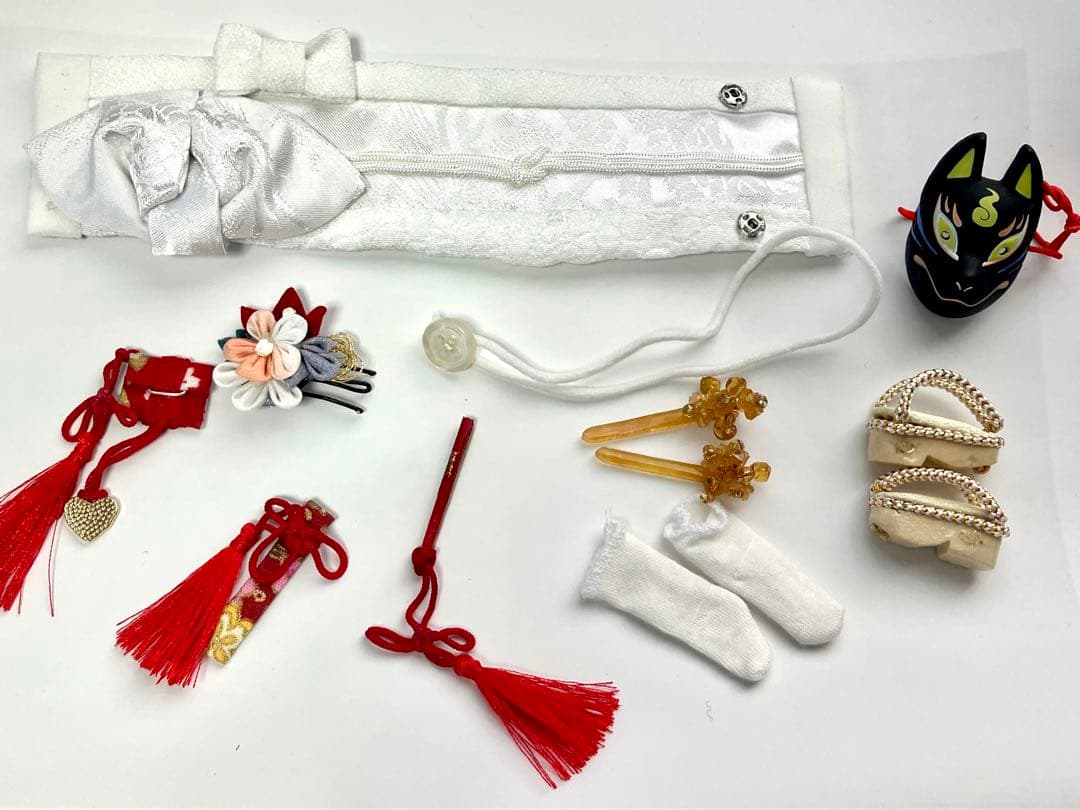1/6ドール　着物・ドレスセット　ハンドメイド