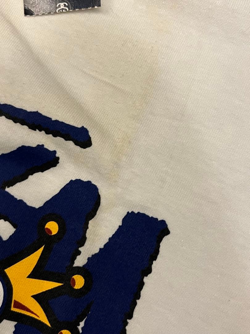 STUSSY ステューシー ×中日ドラゴンズ Tee White Tシャツ