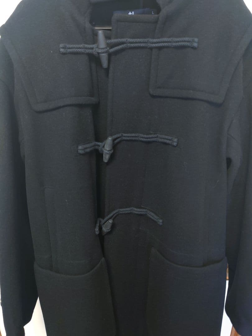 UNIQLO+J 21AW ウールオーバーサイズダッフルコート ブラック