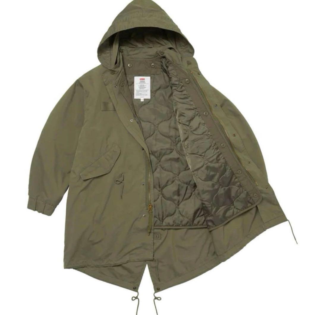 ジャケット・アウター Supreme Futura Fishtail Parka S olive