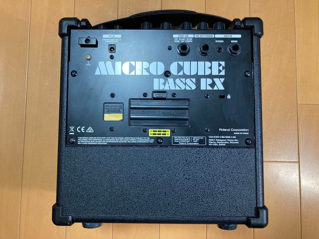 ローランド MICRO CUBE BASS RX 社外ACアダ付 送料込み