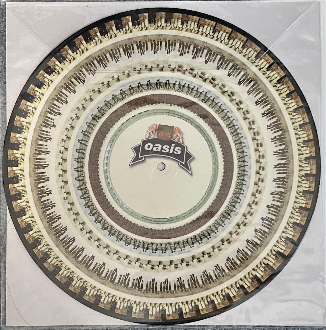 【未使用】Oasis The Masterplan 限定盤 ピクチャーレコード