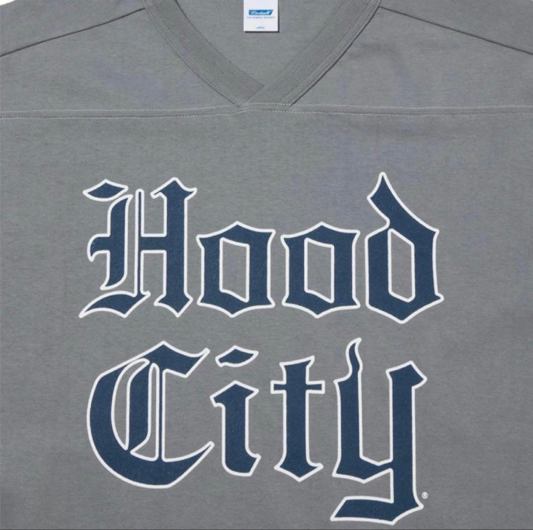 シャツ RADIALL HOOD CITY - FOOTBALL T-SHIRT L