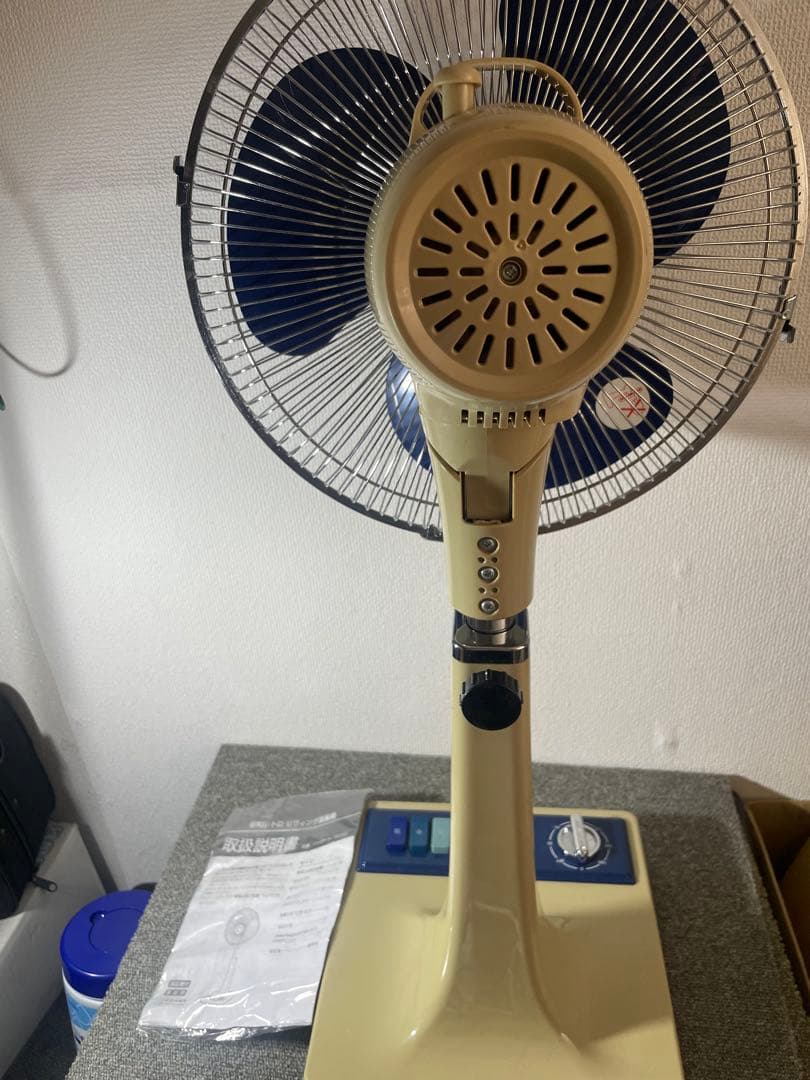 PT-SRF-BG 昭和レトロ リヴィング扇風機