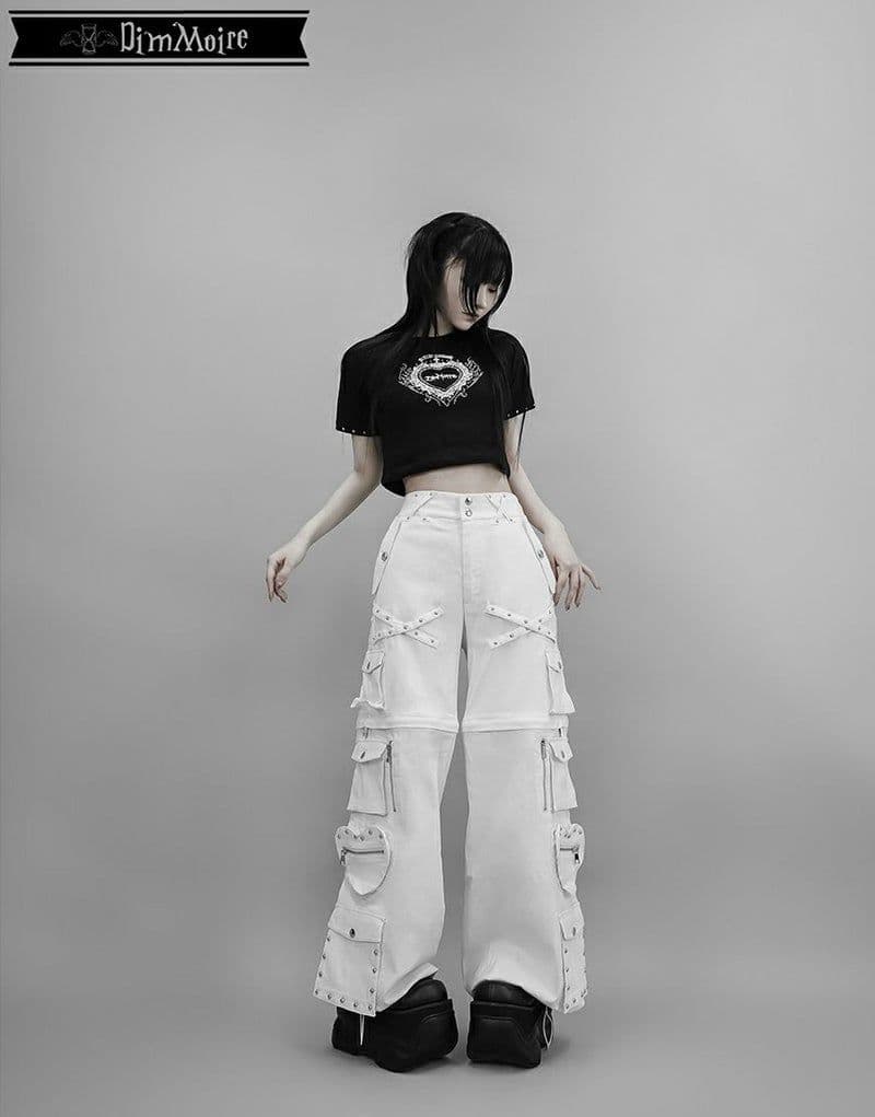 DimMoire (完売品) ラインストーンHeartCoreミニTBlack