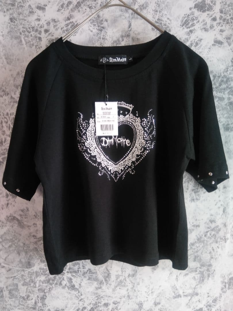 DimMoire (完売品) ラインストーンHeartCoreミニTBlack