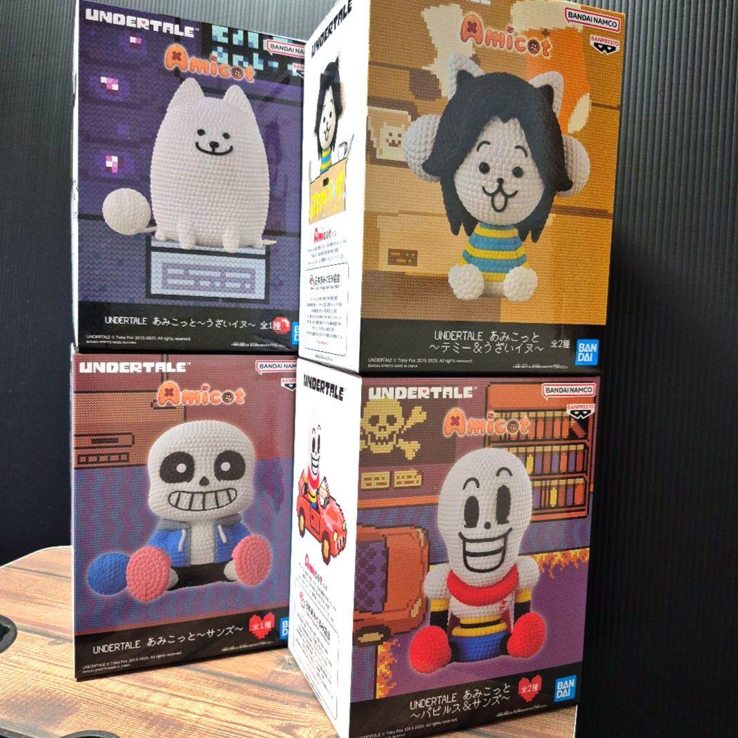 【初版】UNDERTALE アンダーテール　あみこっと 全４点SET