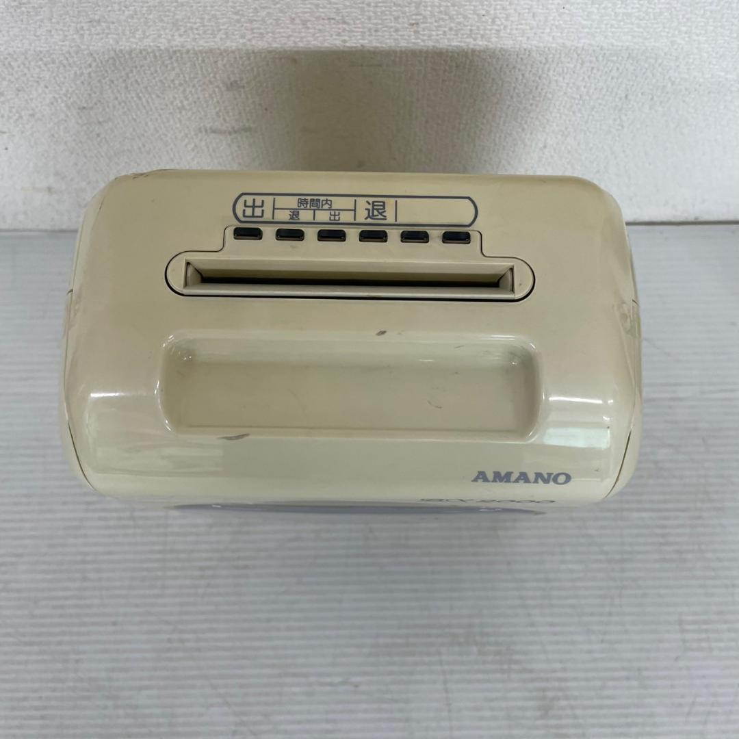 アマノ BX2000 タイムスタンプ タイムカード 動作確認済 Y1678