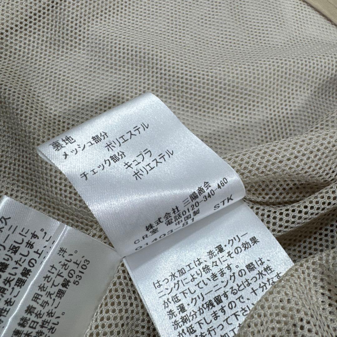 BURBERRY LONDON ナイロン トレンチコート 内メッシュ加工 44