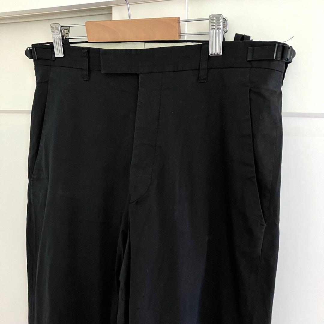HELMUT LANG テーパードパンツ 46 ブラック イタリア アーカイブ