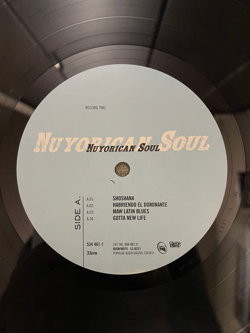 【UK盤】NUYORICAN SOUL / NUYORICAN SOULレコード