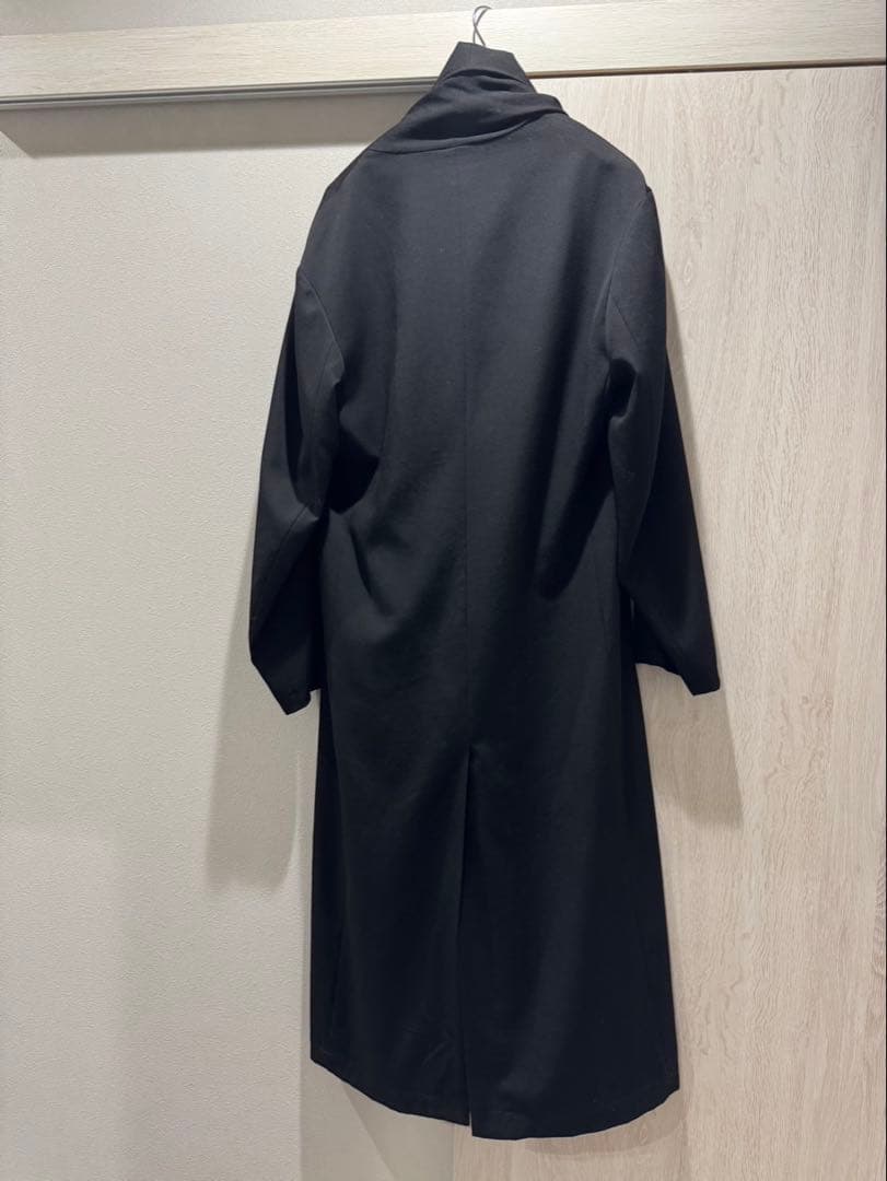 YOHJI YAMAMOTO 2021-22AW ギャバジンストールロングコート