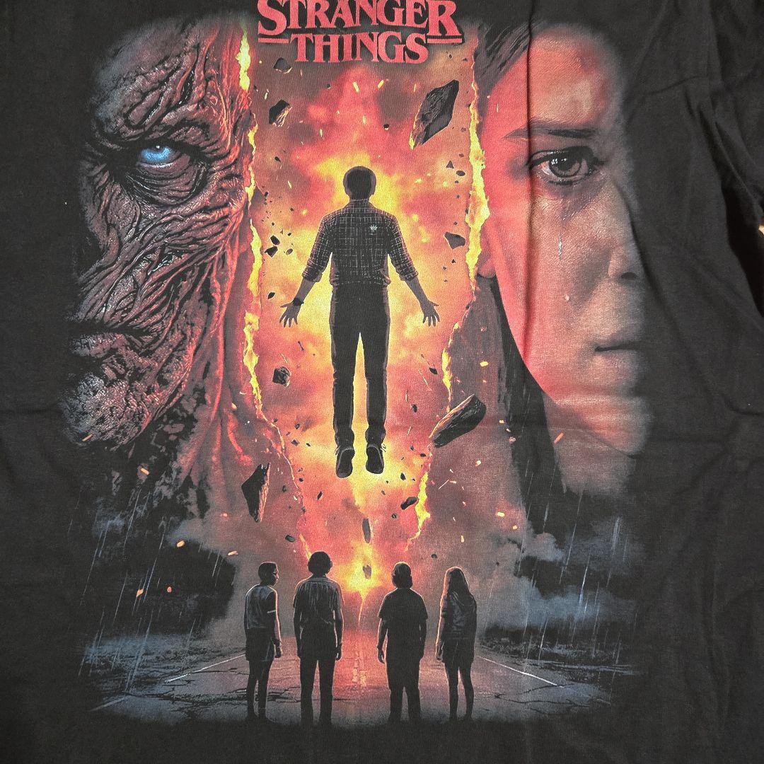さとし【未使用】ストレンジャーシングスtシャツ