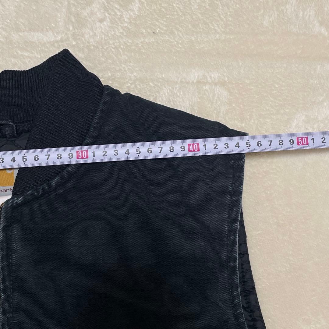 USA製 Carhartt ダックベスト BLK
