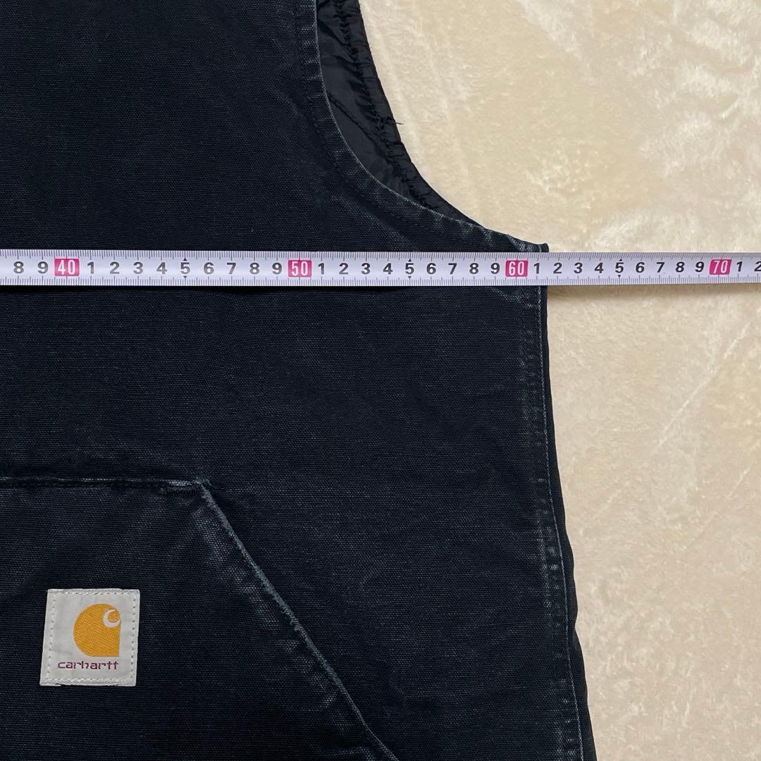 USA製 Carhartt ダックベスト BLK