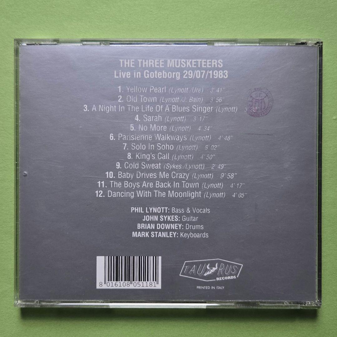 The Three Musketeers　THIN LIZZY　1983　CD