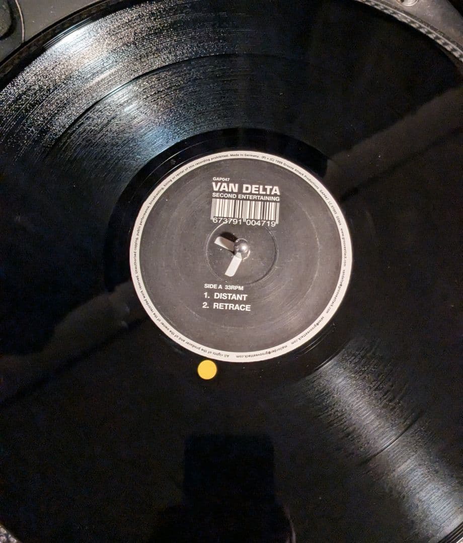 VAN DELTA SECOND ENTERTAINING レコード