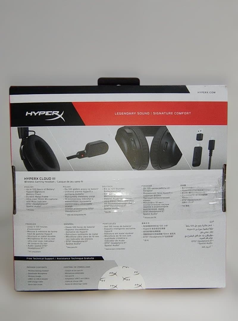 オ*ム様 HyperX Cloud III Wireless ヘッドセット