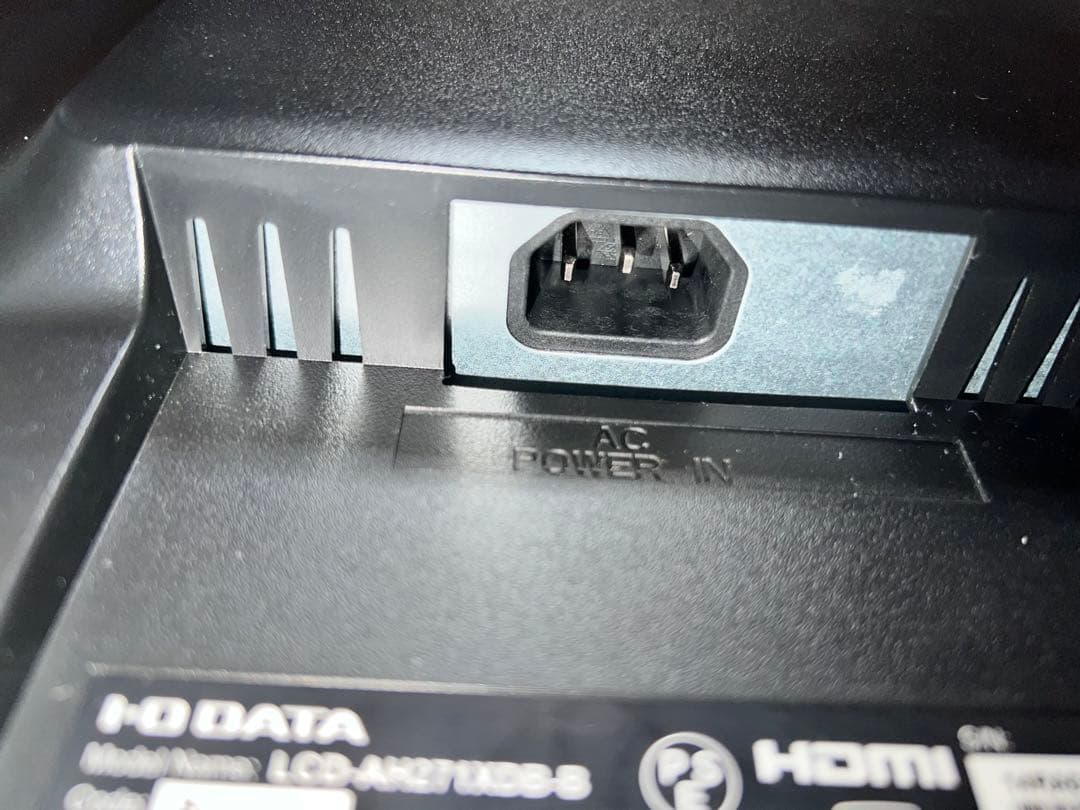 ＜美品＞ I-ODATA PCモニター LCD-AH271XDB-B 27インチ