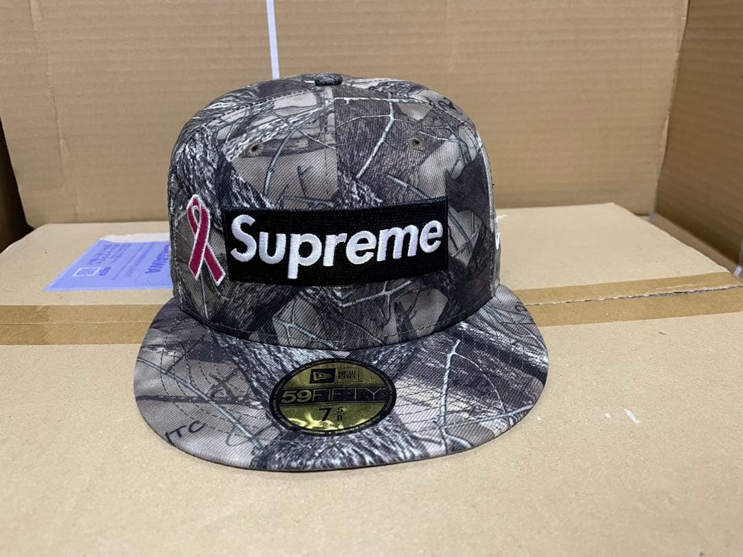 シュプリーム ニューエラ リアルツリーカモ 7 5/8 supreme