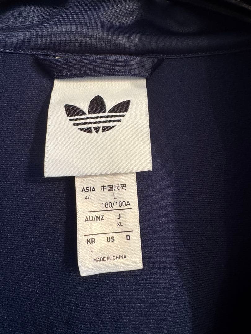 【XL】 adidas oasis トラックジャケット ジャージ ネイビー