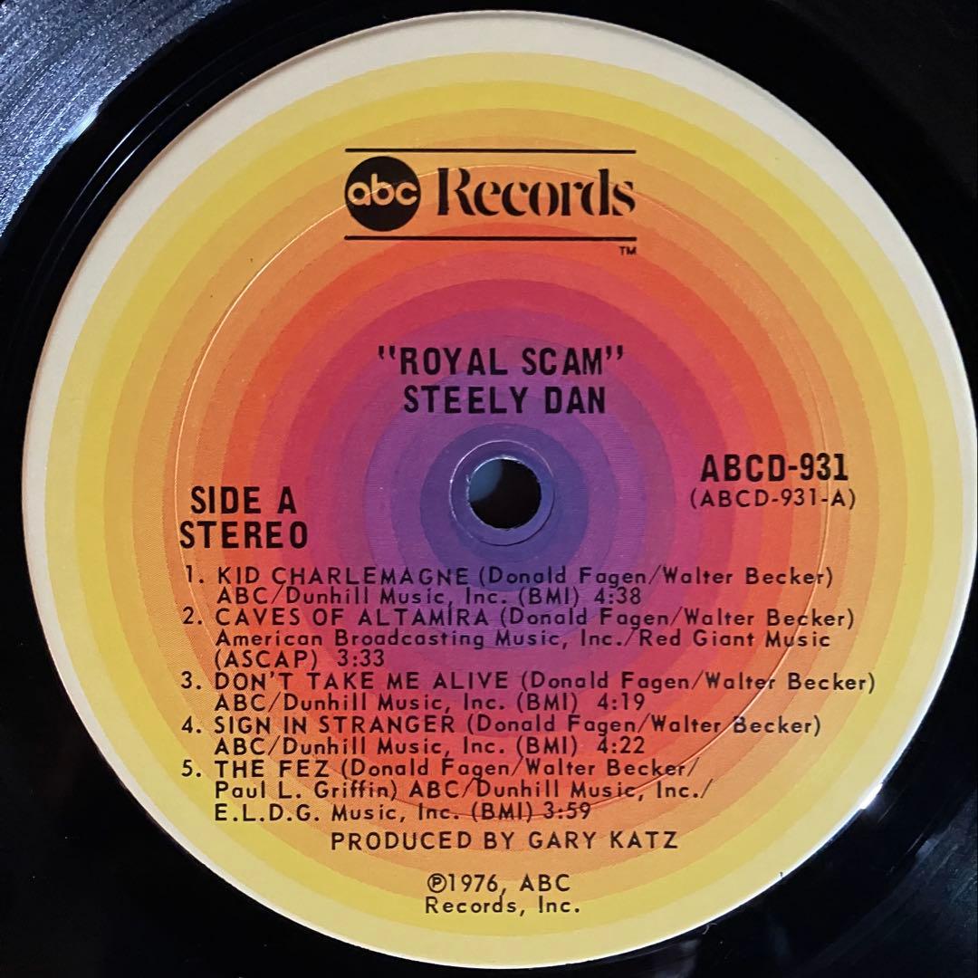 USオリジナル盤 Steely Dan/The  Scam レコード