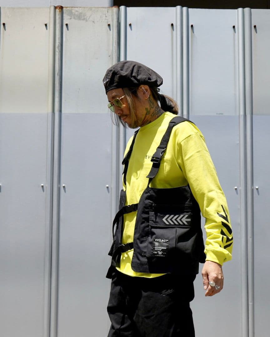 2025 EVILACT TACTICAL VEST 黒