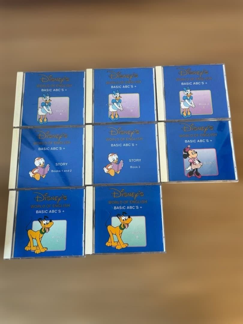 DWE ディズニー英語システム Basic ABC's+ CD 36枚フルセット