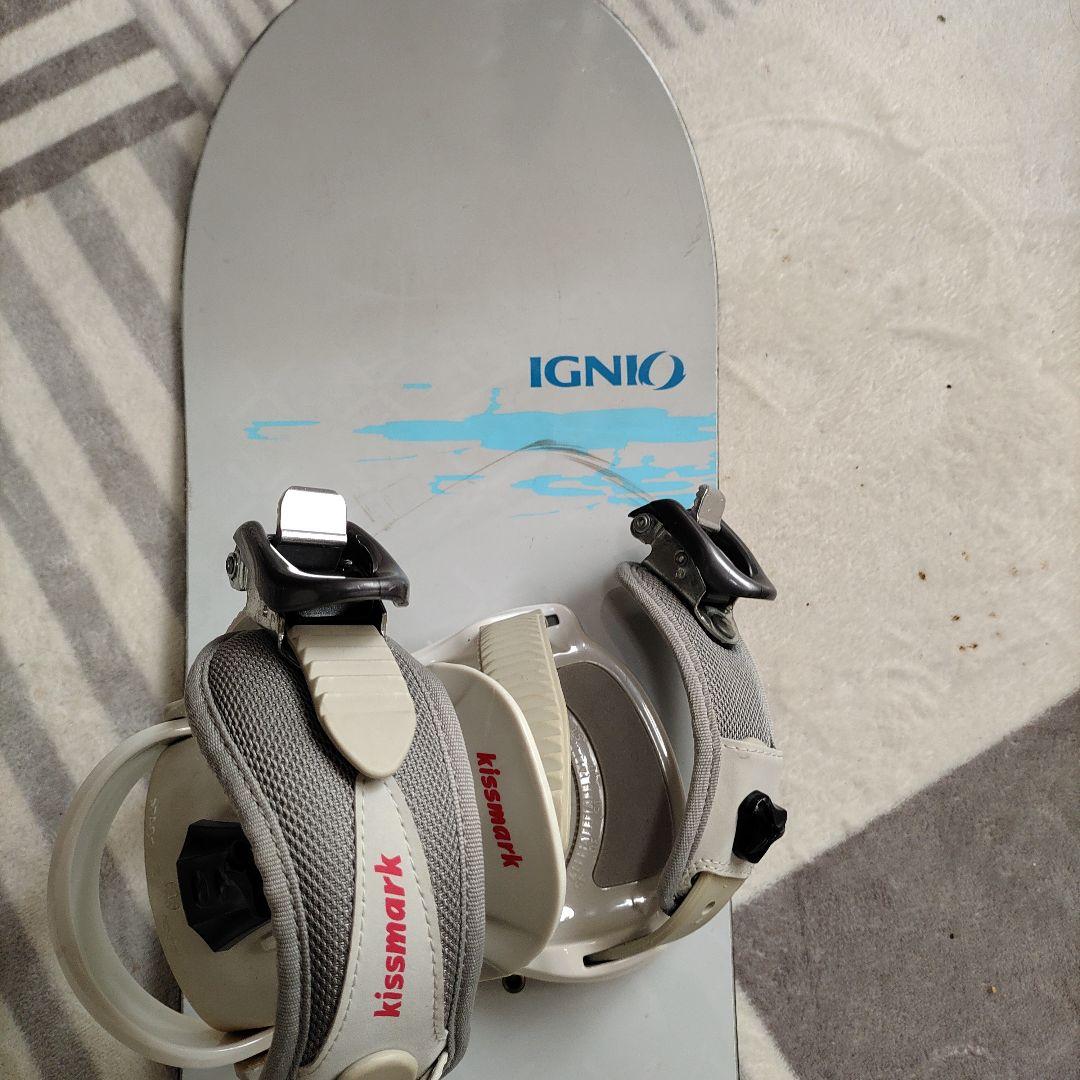 子供用スノボードセット　IGNIO　kissmark