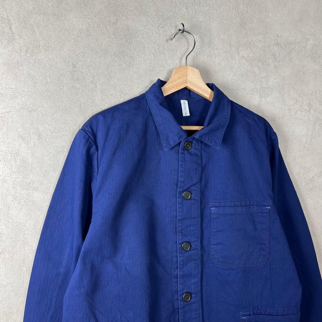 70s 80s チェコ カバーオール ワークジャケット ユーロ vintage