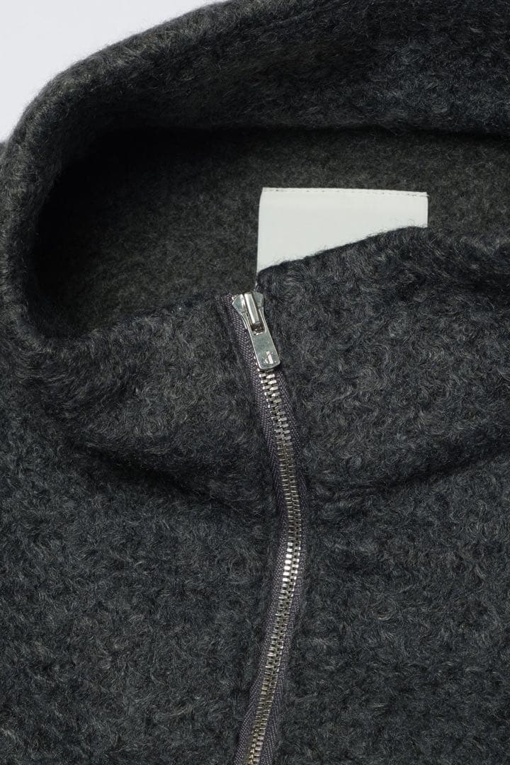 Lサイズ VAULTROOM HALF ZIP BOA JACKET グレー
