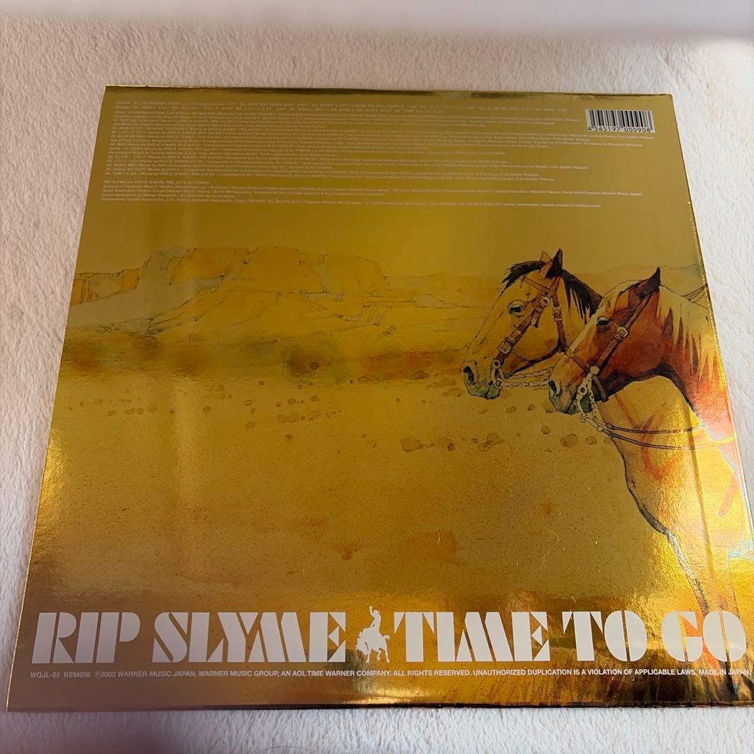 RIP SLYME TIME TO GO レコード