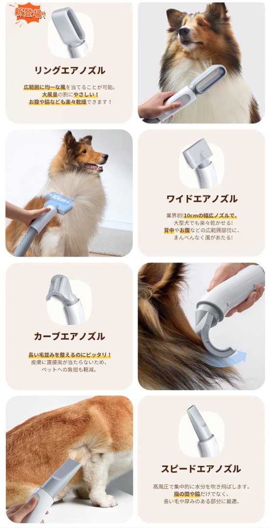 【新品・未開封】runPET ペットブロワー　ペットドライヤー
