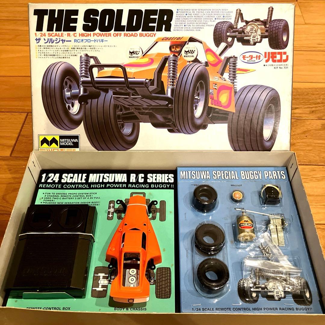 【未組立】ミツワモデルTHE SOLDER オフロードバギー　昭和100年