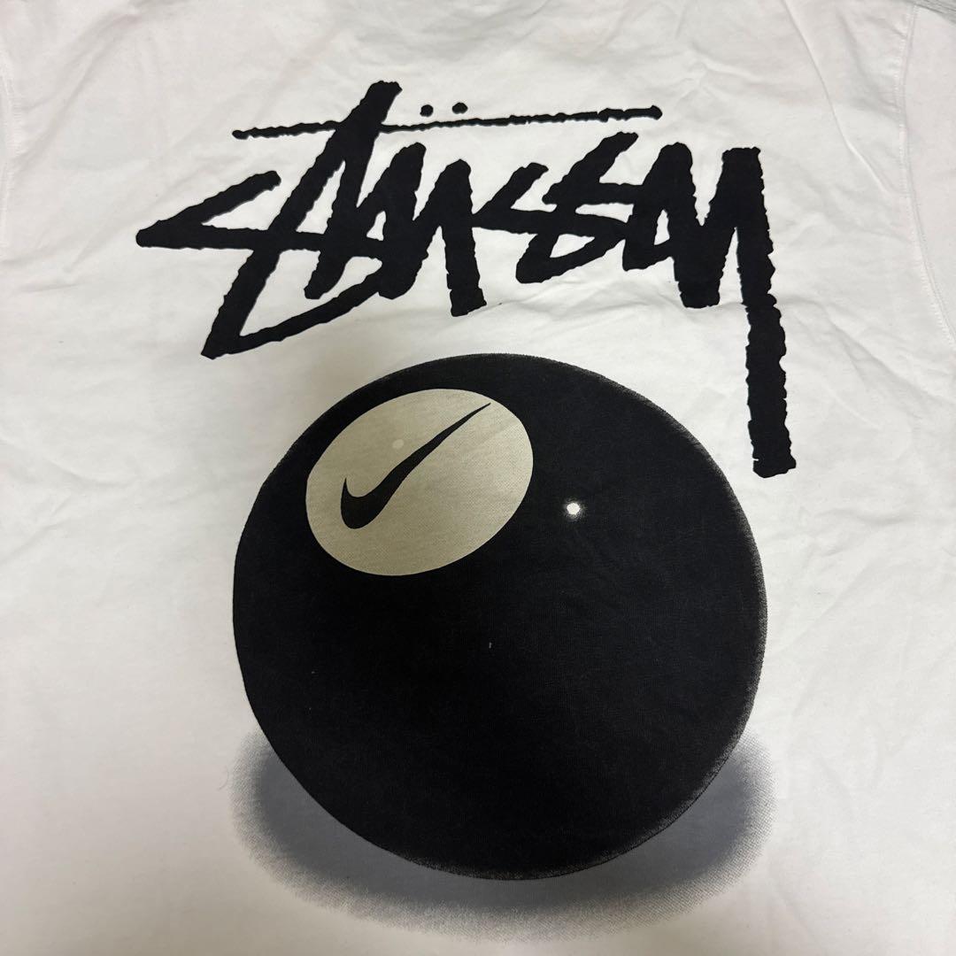 STUSSY×Nike 8ボールTシャツ 白 半袖 美品✨️