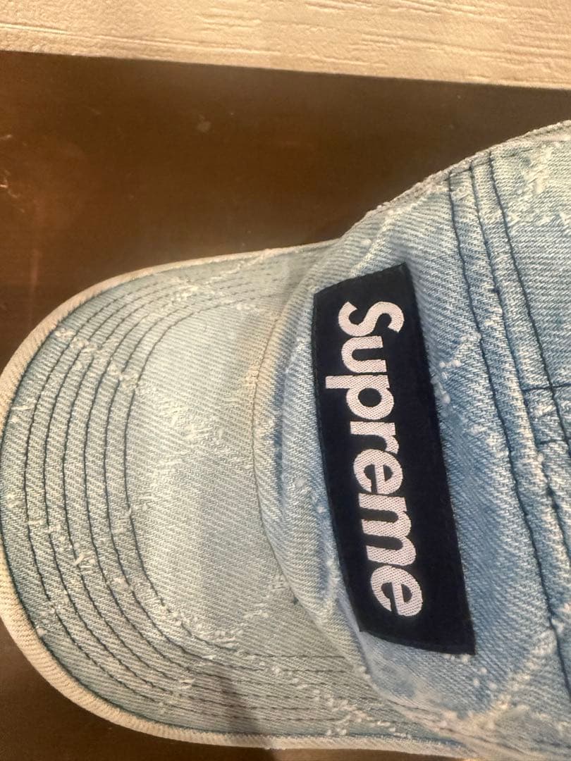 帽子 SupremePunched DenimCampCapWashed Indigo