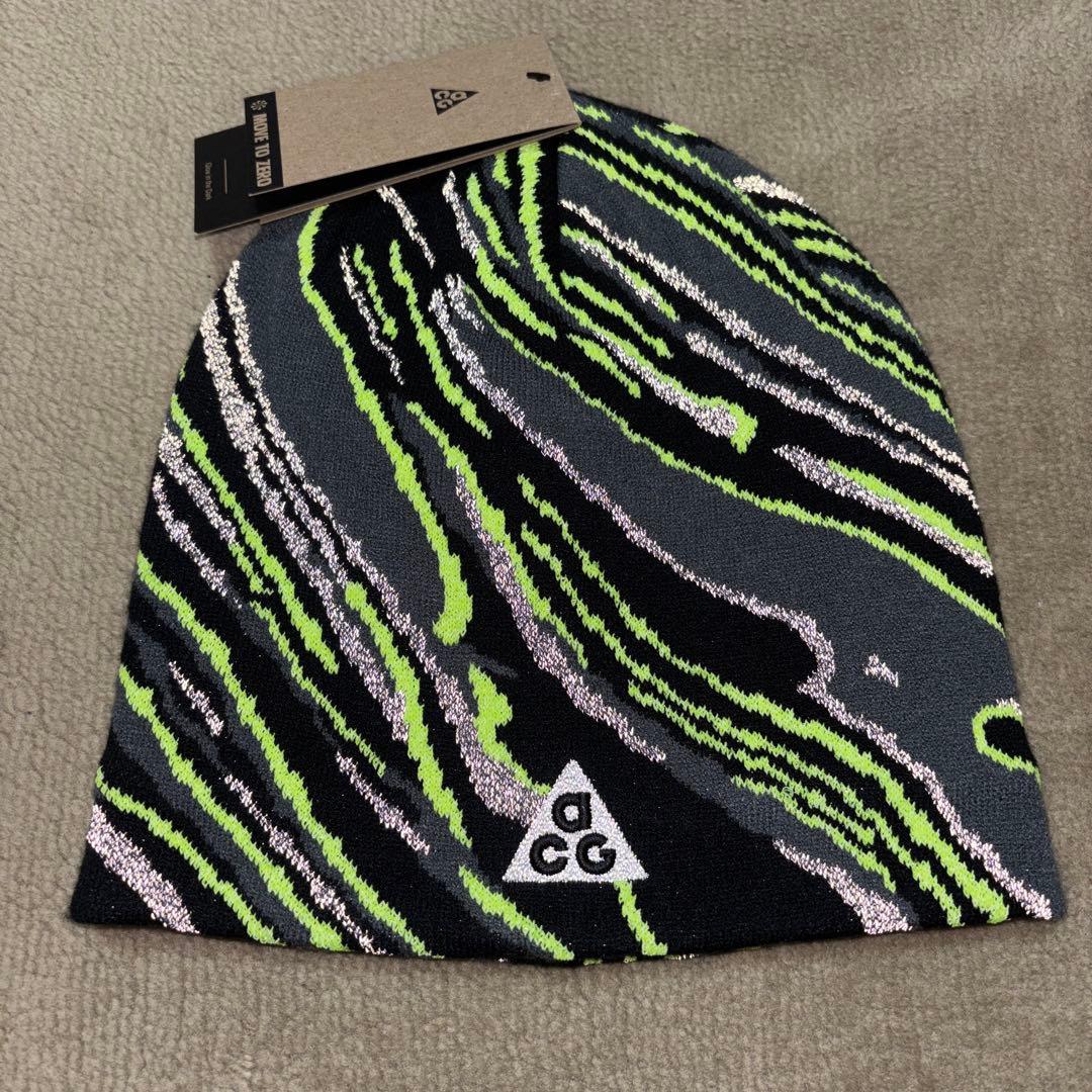 だ*る様 NIKE ACG ナイキ ビーニー ニット帽 シングル キャップ Y2