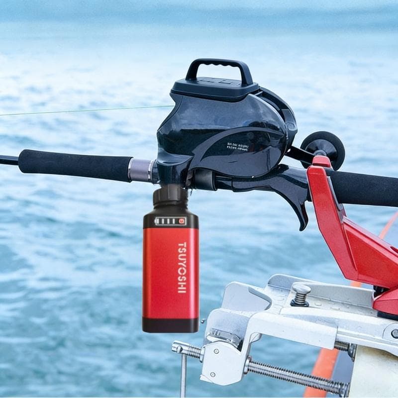 電動リール用リチウムバッテリー 14.8V 赤3500mAh ダイワ＆シマノ対応