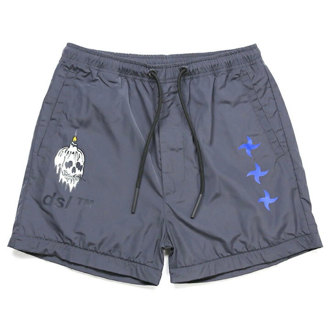 【新品】DIESEL ディーゼル／切り替え ナイロンパンツ S